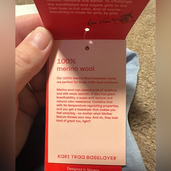 KARI TRAA merino wool baselayer - Picture 5 of 6